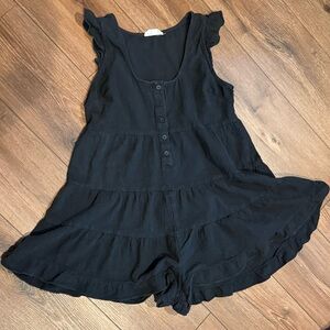 Altar’d State Button Front Romper Size Large